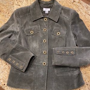 Ann Taylor Loft Suede Jacket